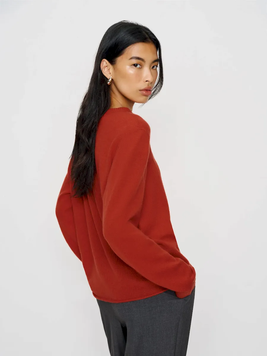 Cashmere Boyfriend Sweater - Image 3