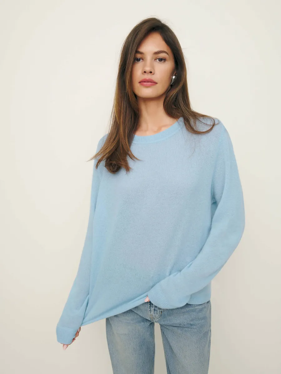 Cashmere Boyfriend Sweater - Image 4
