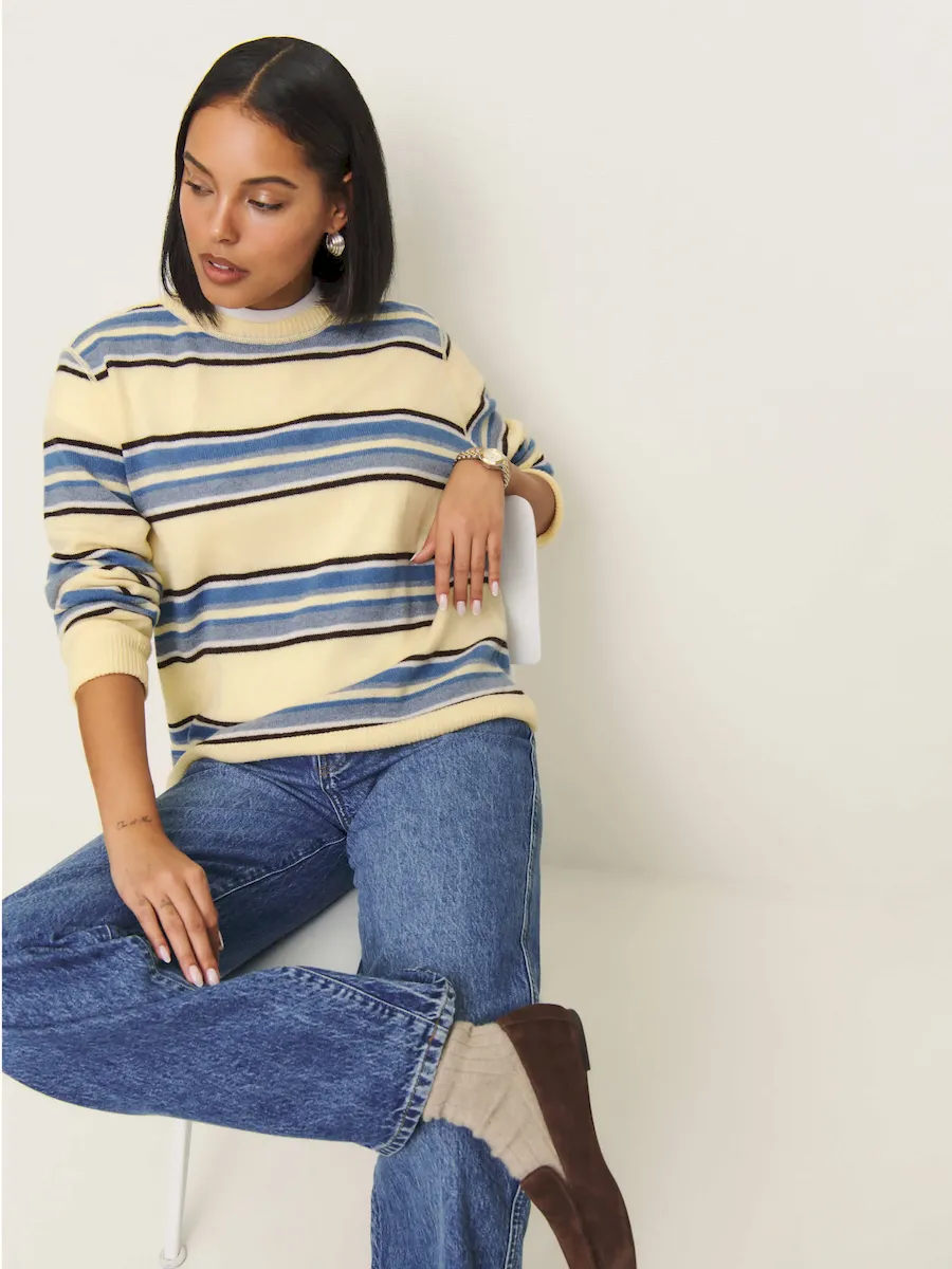 Cashmere Boyfriend Sweater - Image 5
