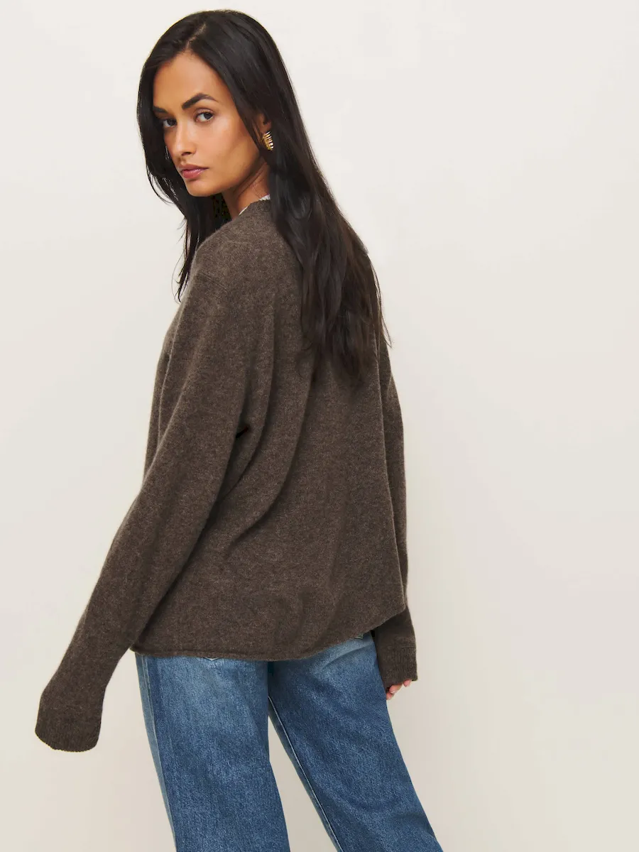 Cashmere Boyfriend Sweater - Image 5