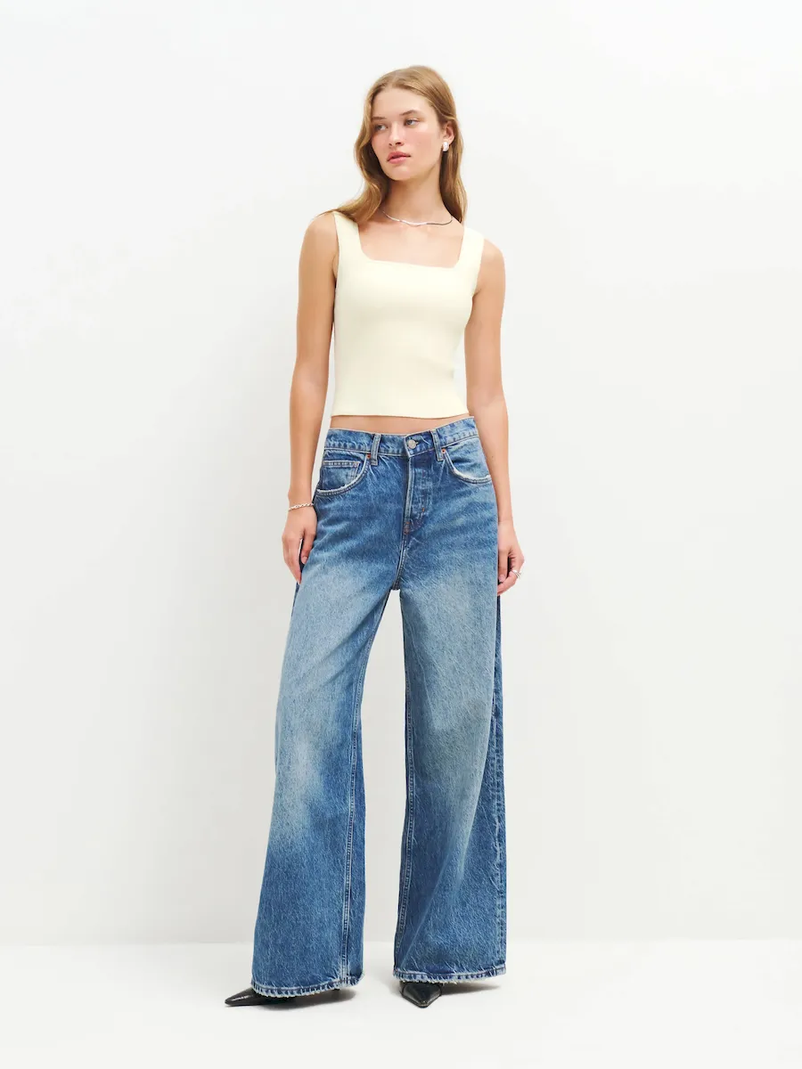 Julia Ribbed Sweater Tank - Image 5