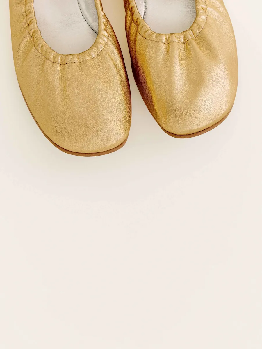 Buffy Ruched Ballet Flat - Image 3