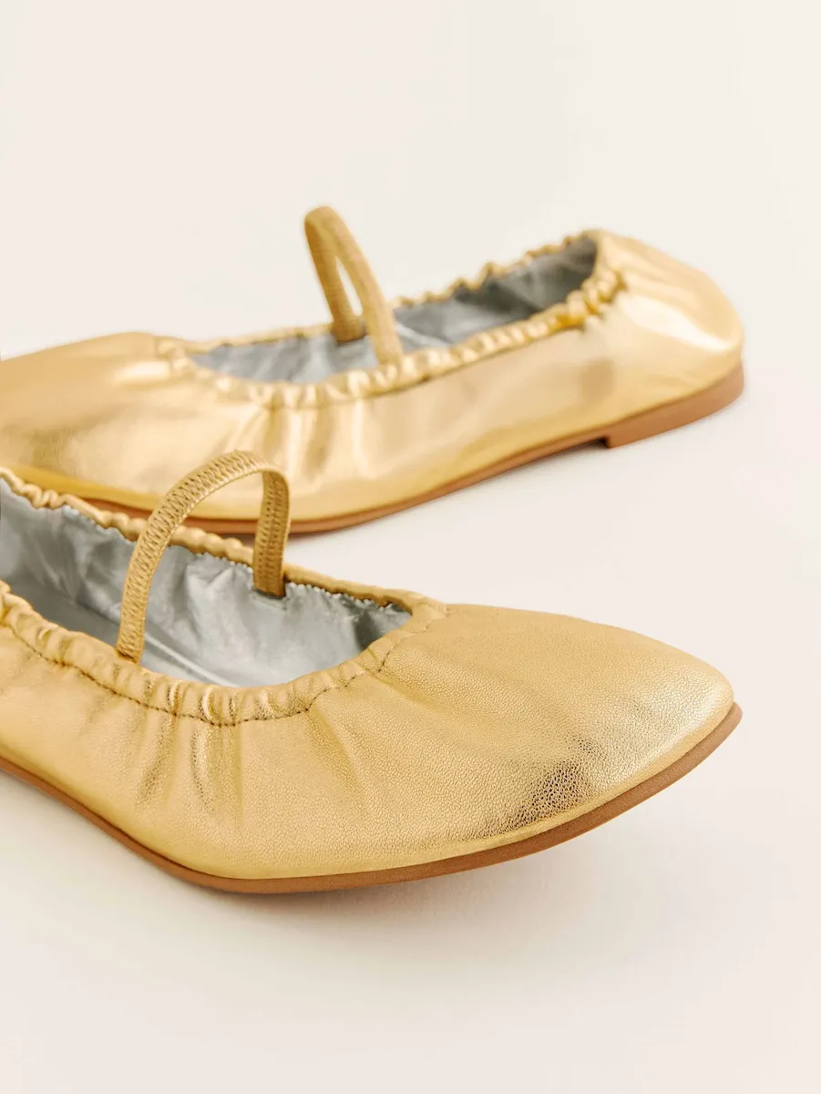 Buffy Ruched Ballet Flat - Image 4