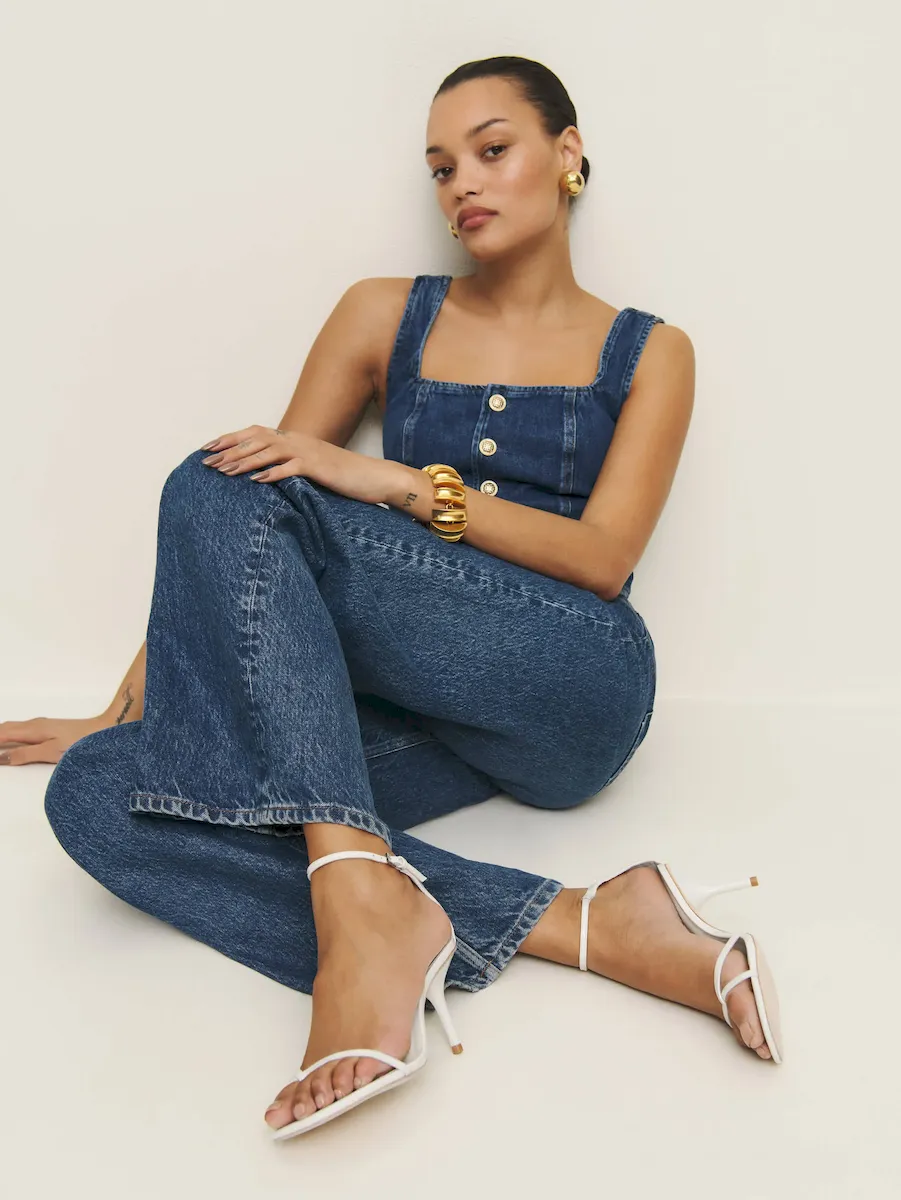 Gigi Strappy Mid Heel Sandal - Image 2