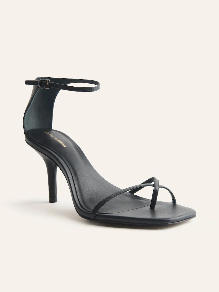 Gigi Strappy Mid Heel Sandal - Image 4