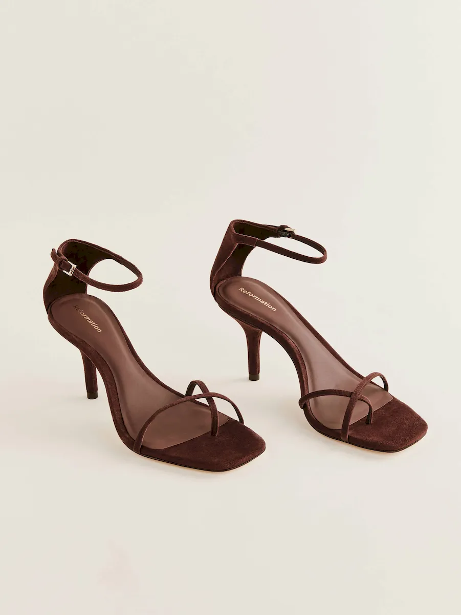 Gigi Strappy Mid Heel Sandal - Image 4