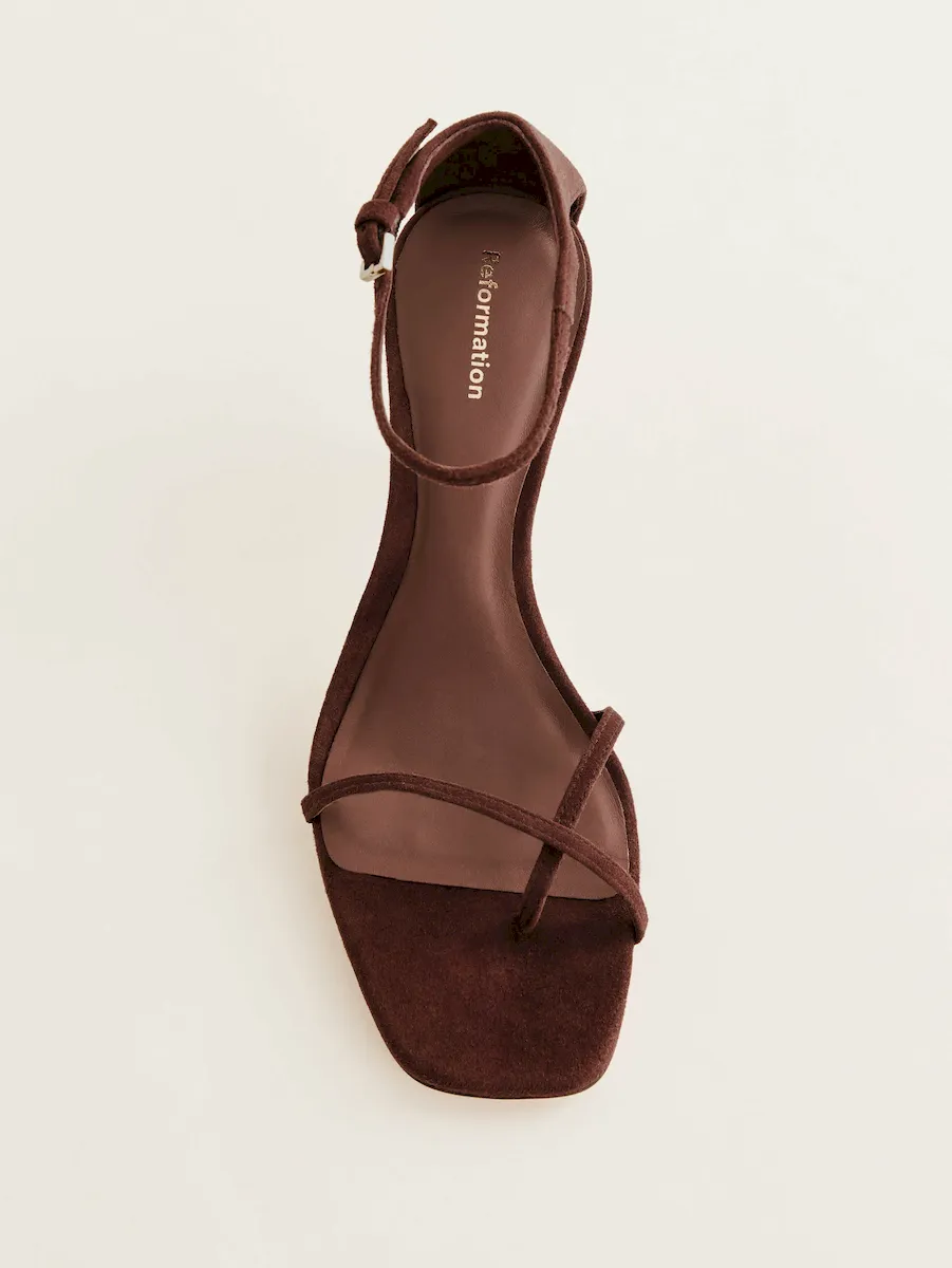 Gigi Strappy Mid Heel Sandal - Image 5