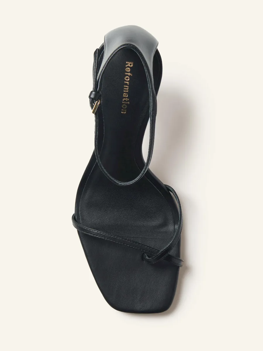 Gigi Strappy Mid Heel Sandal - Image 6