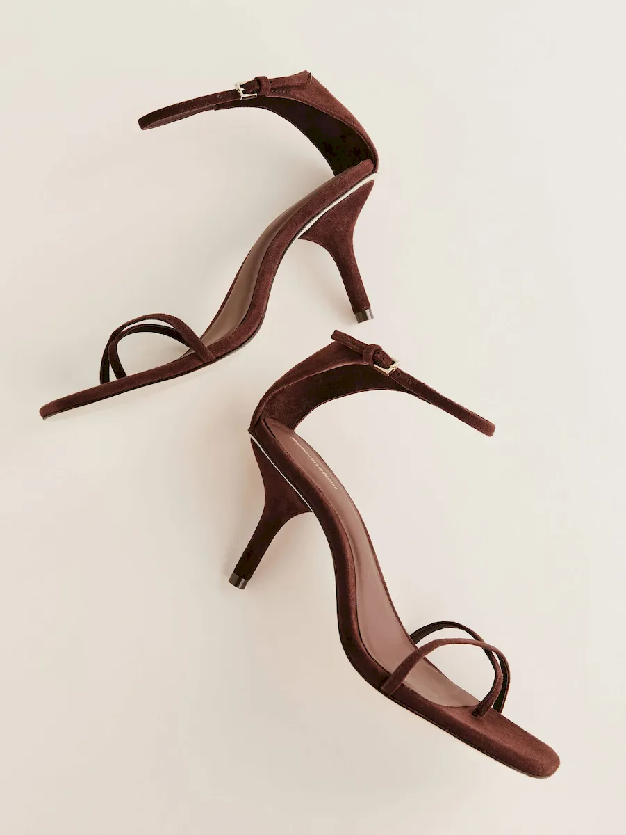 Gigi Strappy Mid Heel Sandal - Image 6