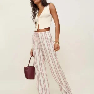 Petites Olina Linen Pant