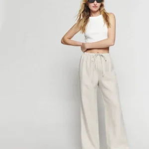 Petites Olina Linen Pant