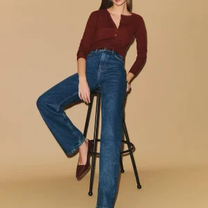 Wilder High Rise Wide Leg Jeans