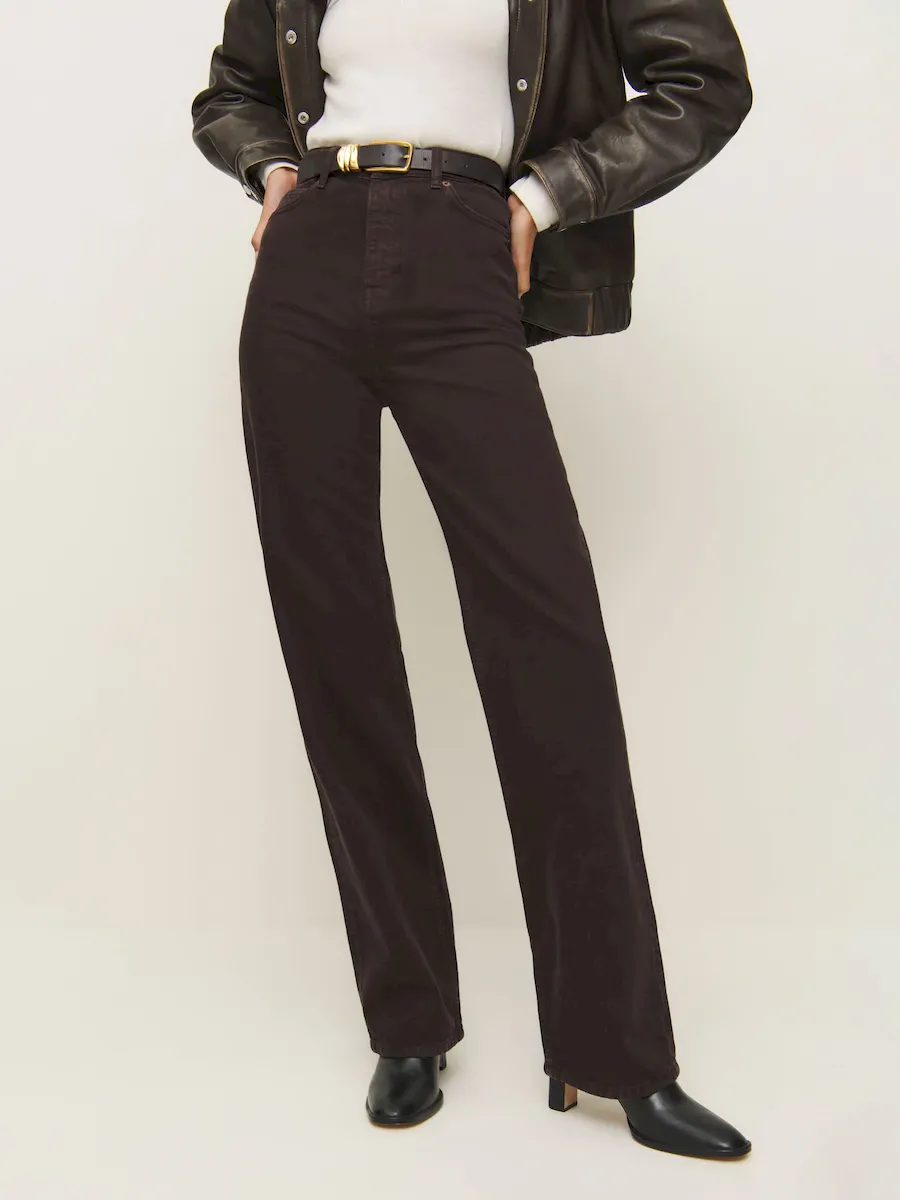 Wilder High Rise Wide Leg Jeans