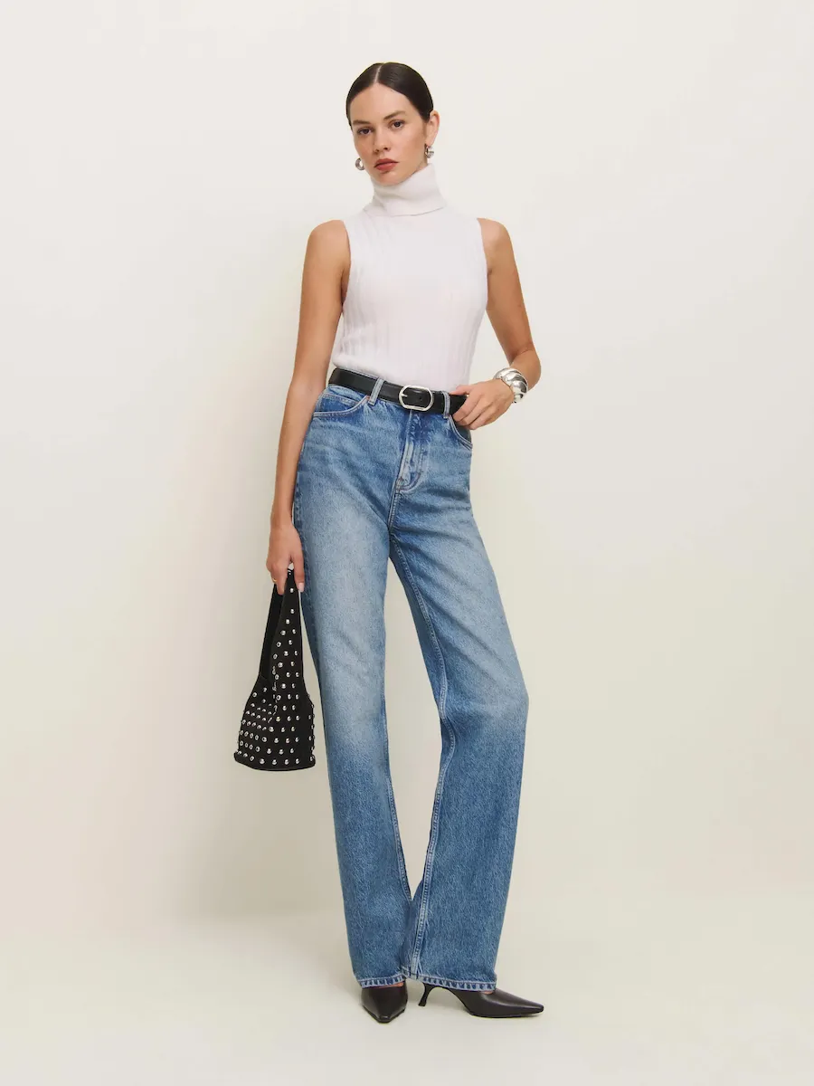 Wilder High Rise Wide Leg Jeans - Image 2