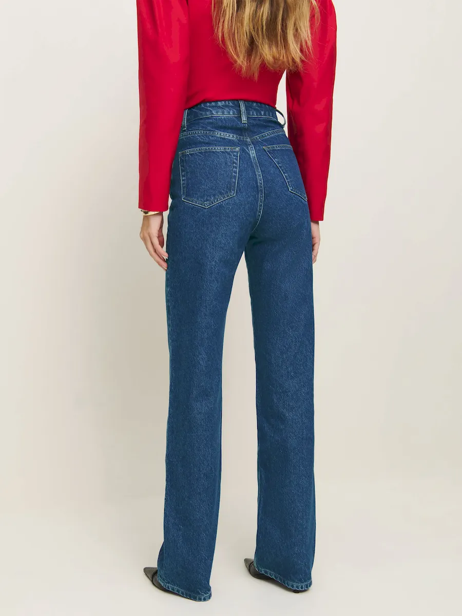 Wilder High Rise Wide Leg Jeans - Image 3