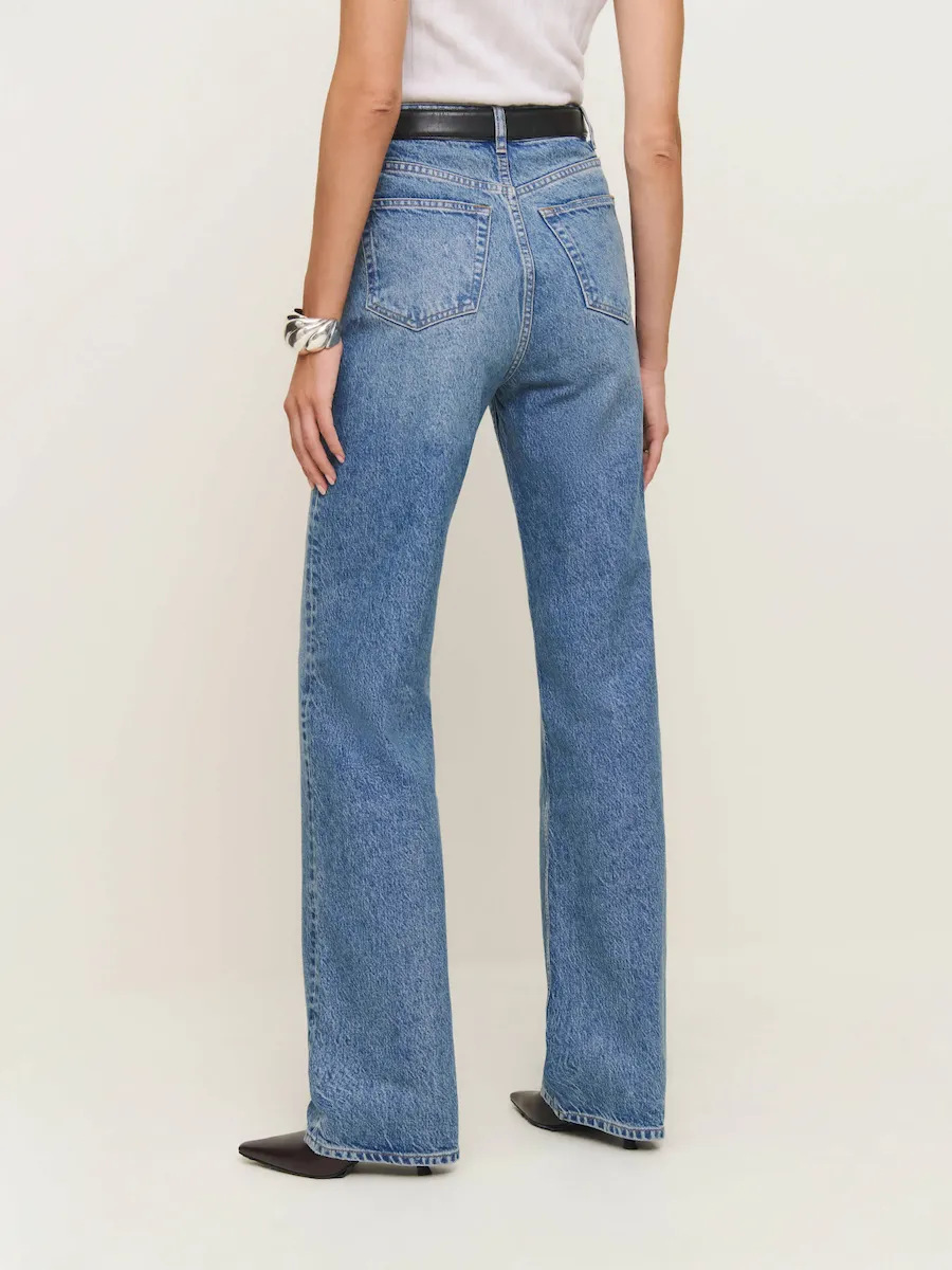 Wilder High Rise Wide Leg Jeans - Image 3