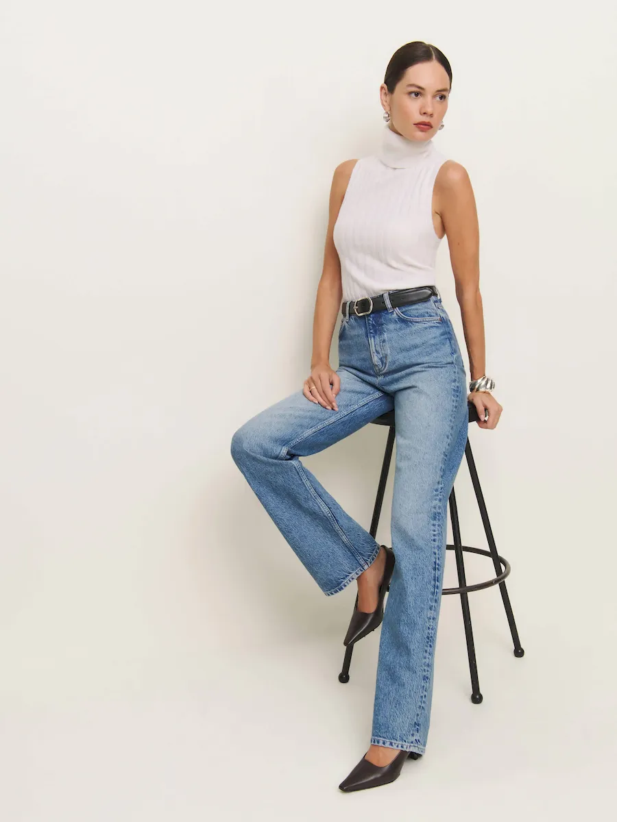 Wilder High Rise Wide Leg Jeans - Image 4