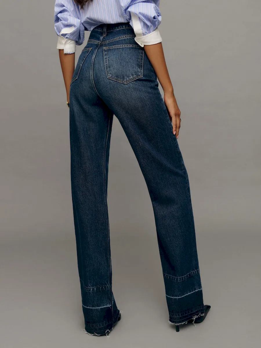 Wilder High Rise Wide Leg Jeans - Image 4