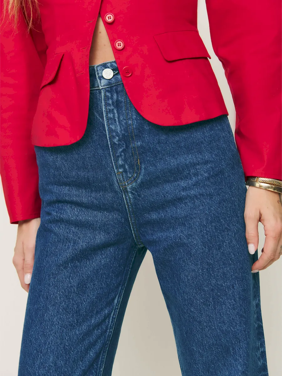 Wilder High Rise Wide Leg Jeans - Image 5