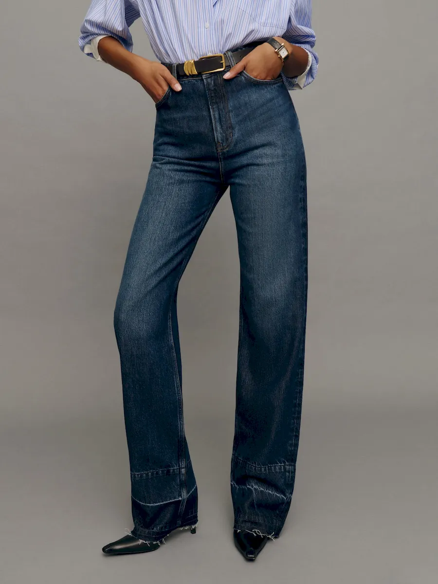 Wilder High Rise Wide Leg Jeans - Image 5