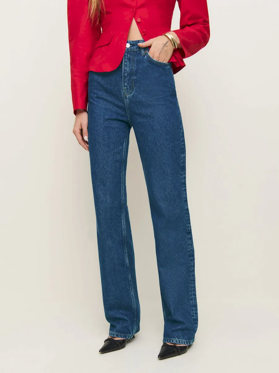Wilder High Rise Wide Leg Jeans - Image 6