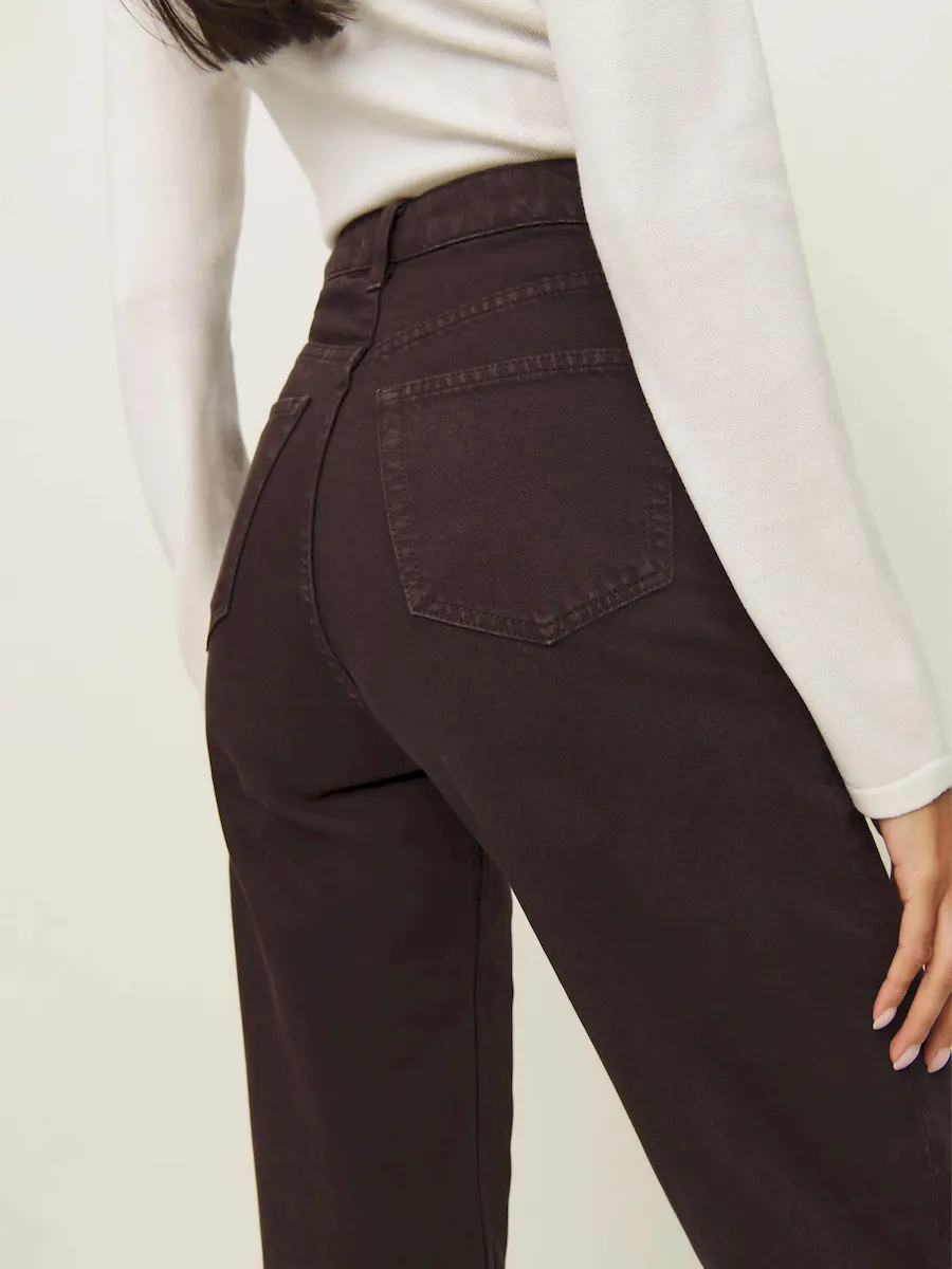 Wilder High Rise Wide Leg Jeans - Image 6