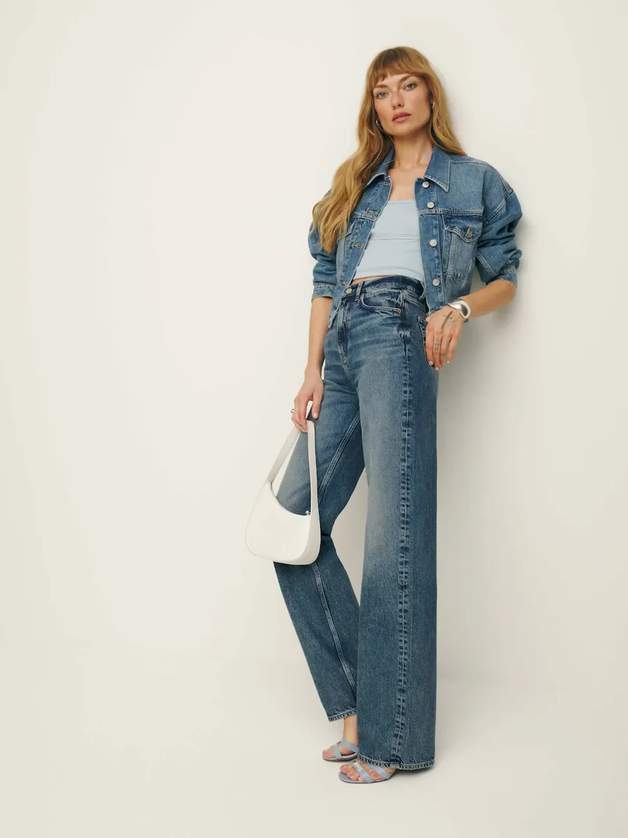 Wilder High Rise Wide Leg Jeans - Image 6