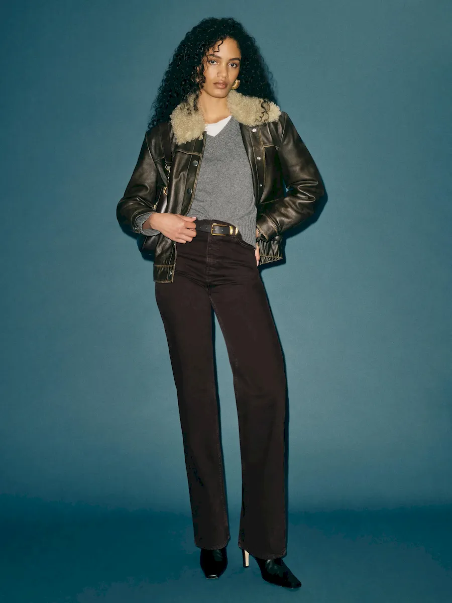 Wilder High Rise Wide Leg Jeans - Image 7