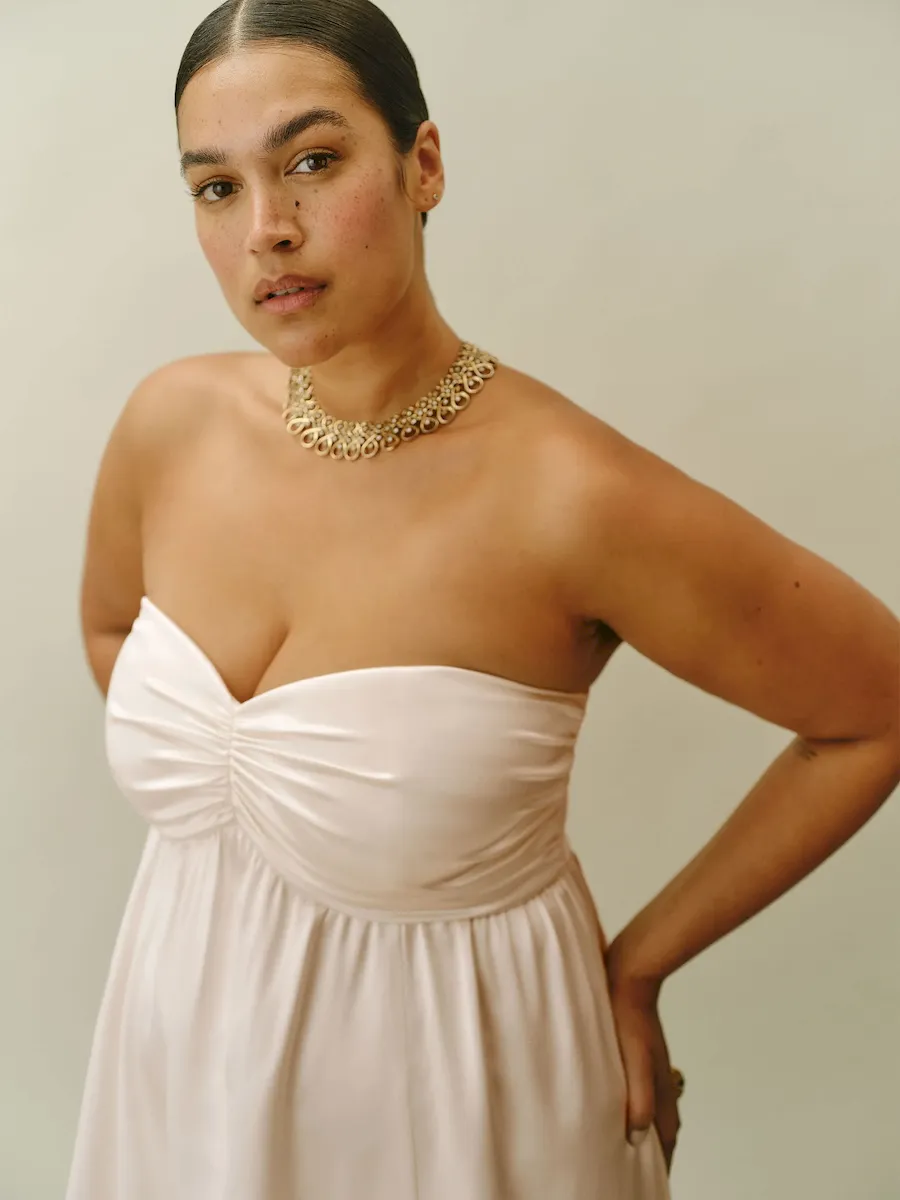 Gabbie Silk Dress - Image 4