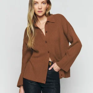 Fantino Cashmere Collared Cardigan