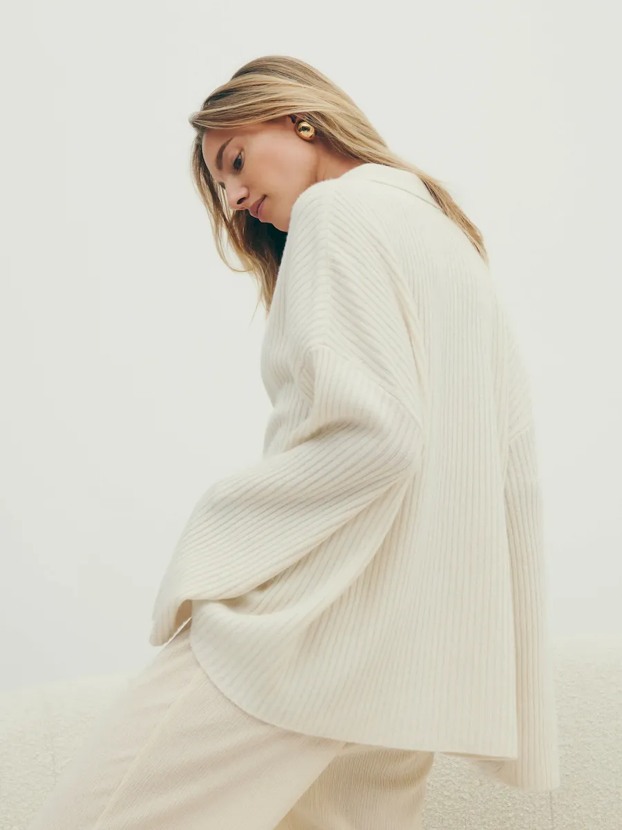 Fantino Cashmere Collared Cardigan - Image 3