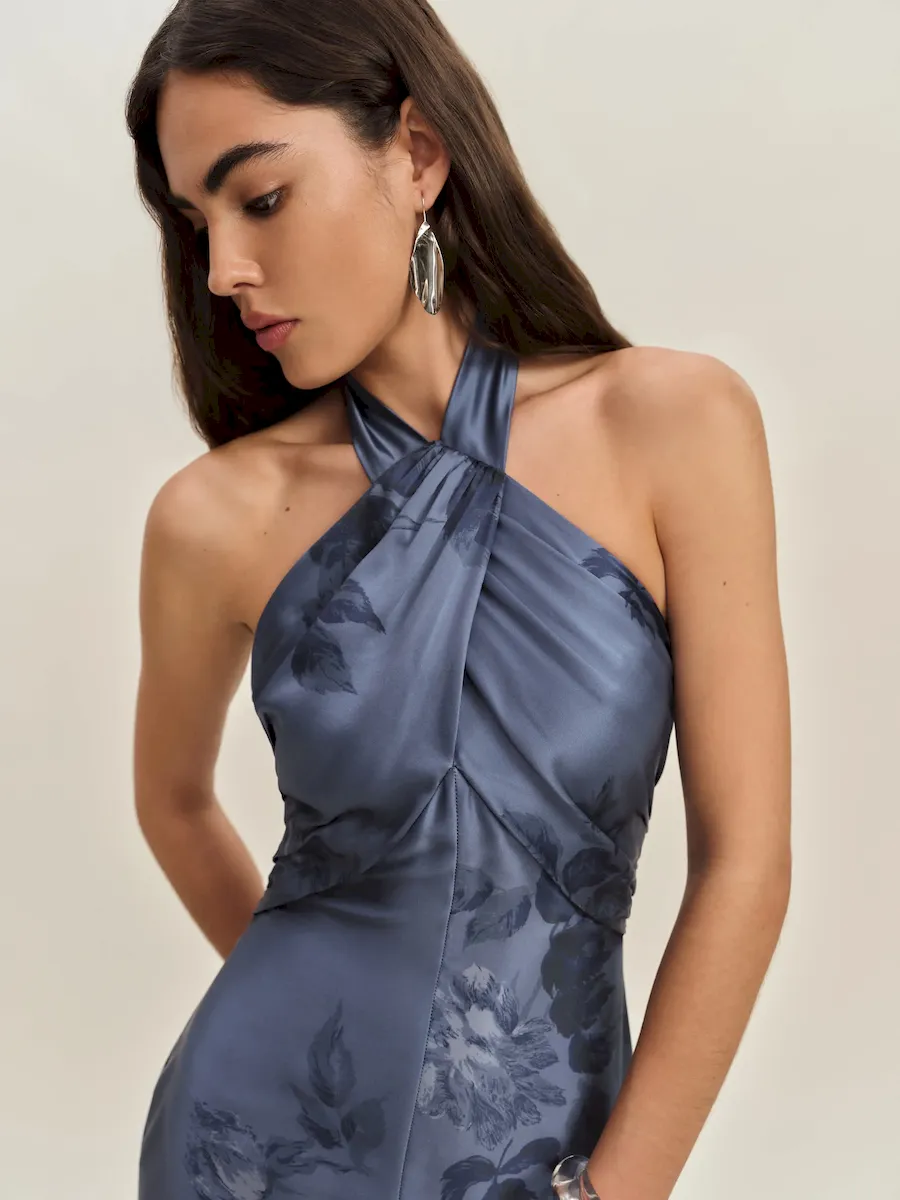 Veria Silk Dress - Image 3