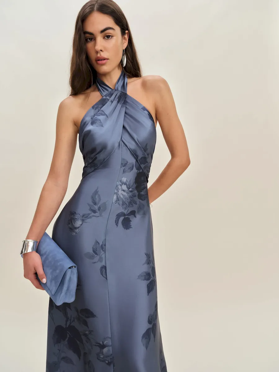Veria Silk Dress - Image 5