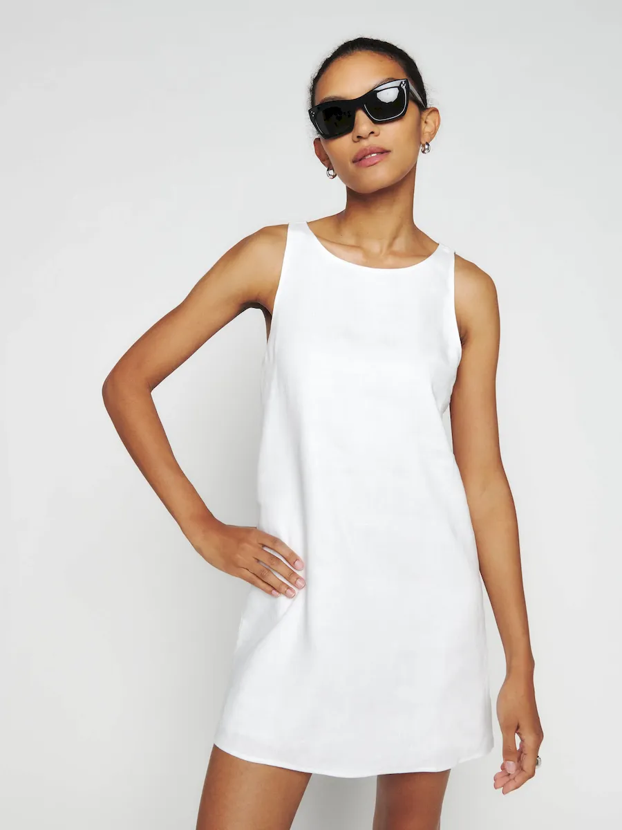 Jessi Linen Dress - Image 4