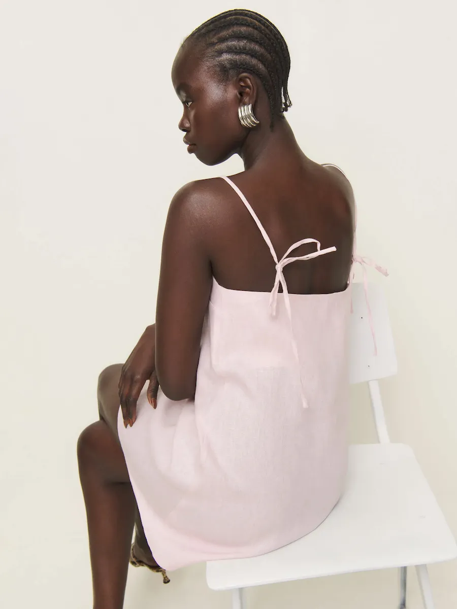 Aubree Linen Dress - Image 2