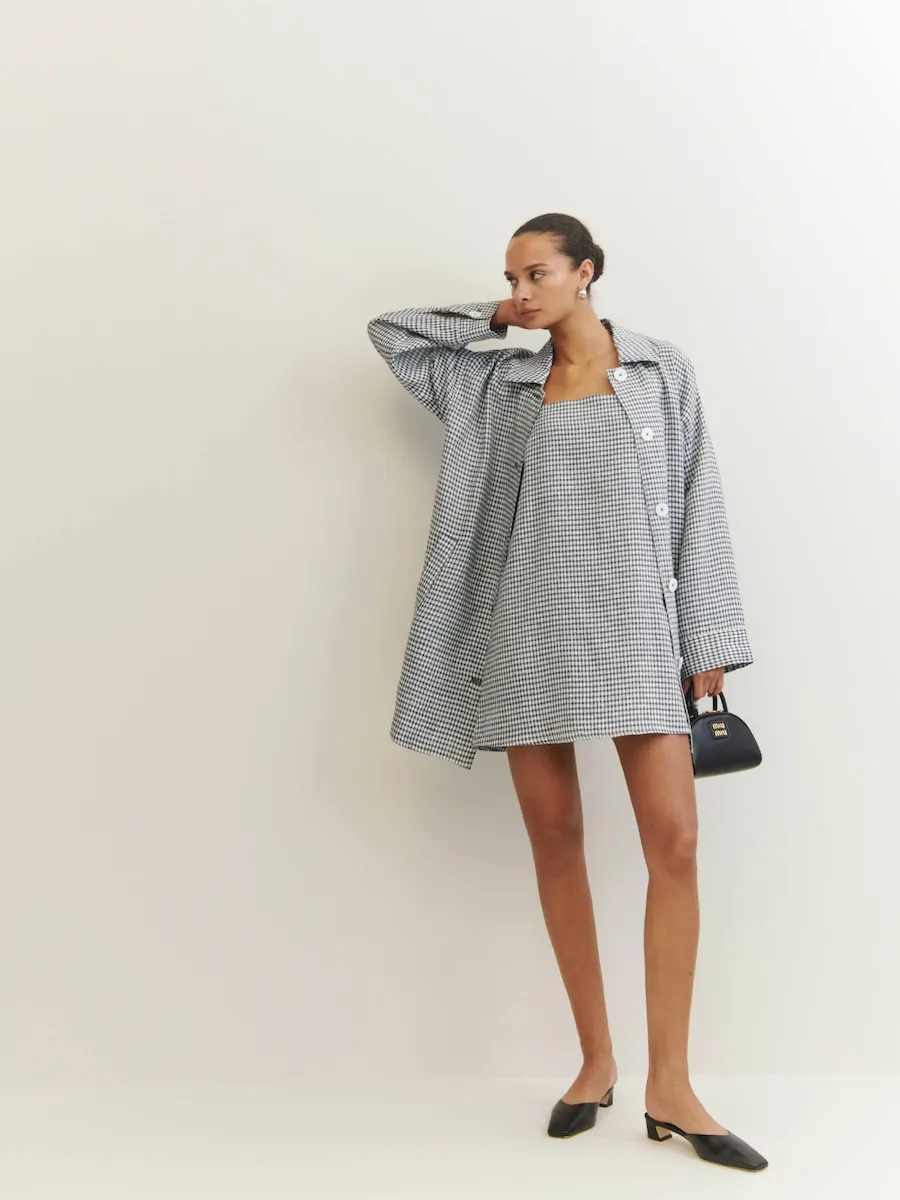 Aubree Linen Dress - Image 2