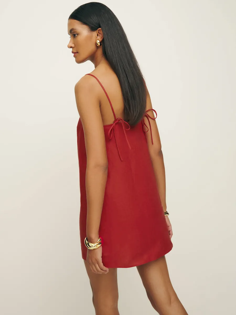 Aubree Linen Dress - Image 3