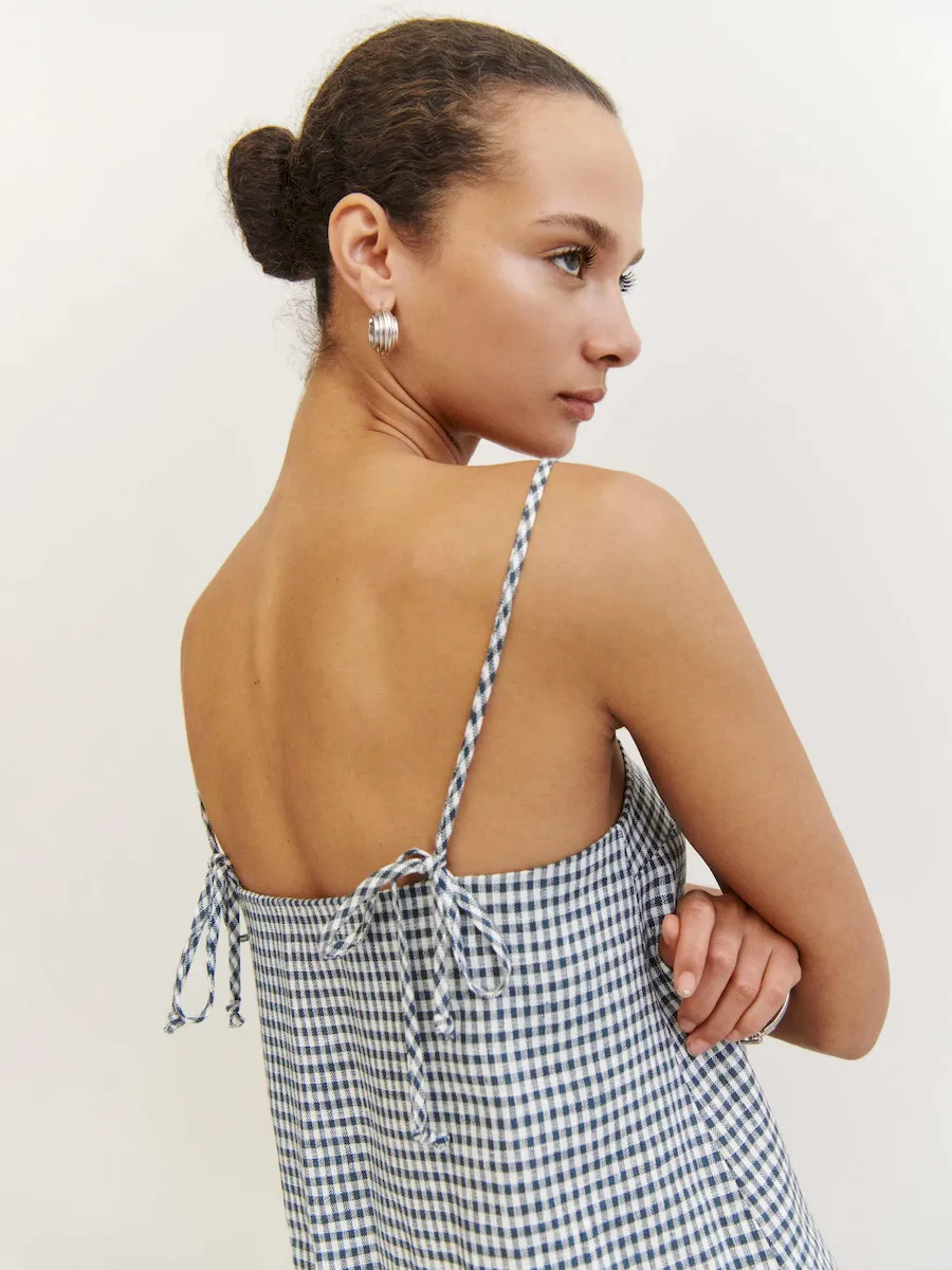 Aubree Linen Dress - Image 6