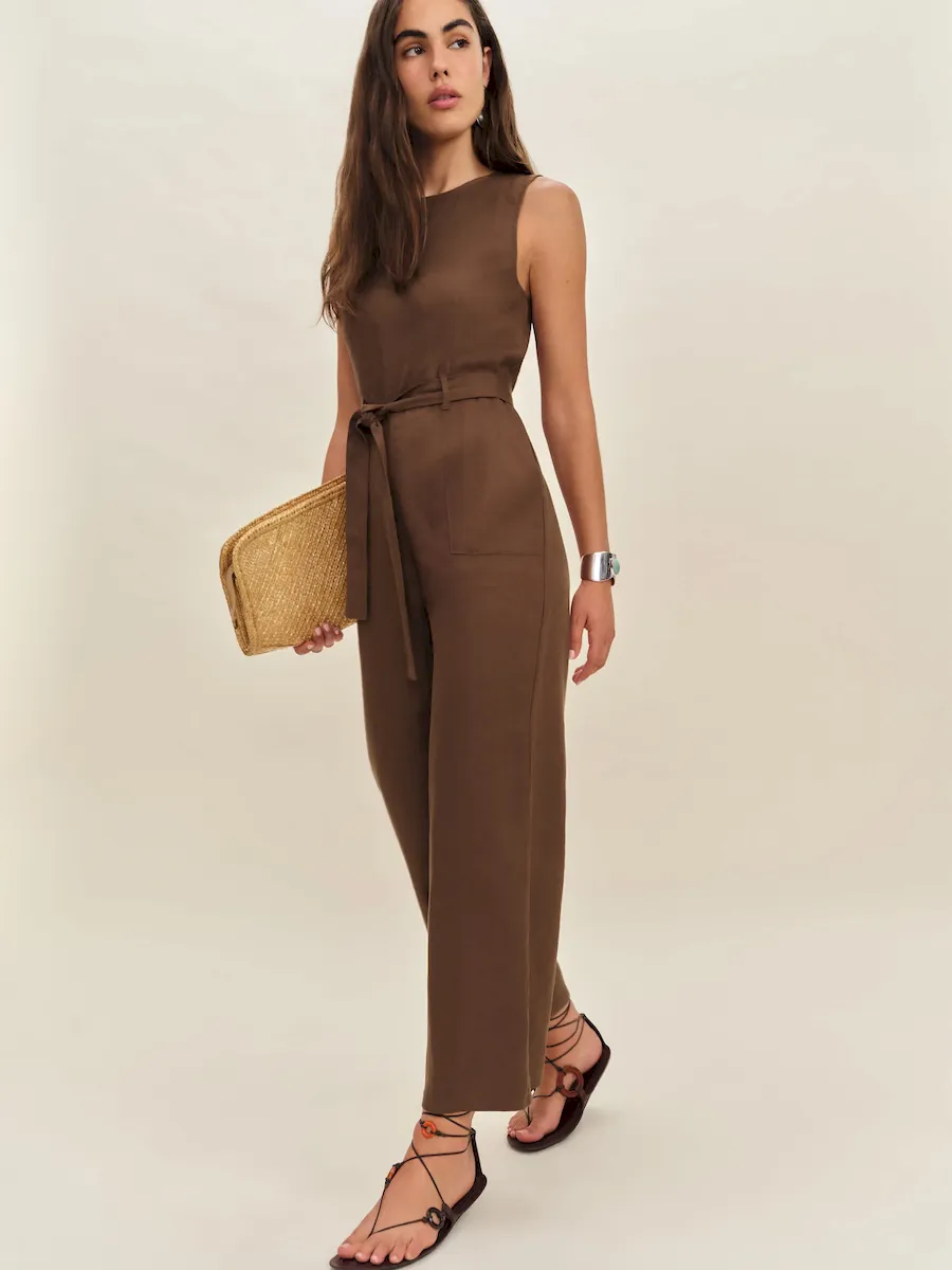 Naomi Linen Jumpsuit