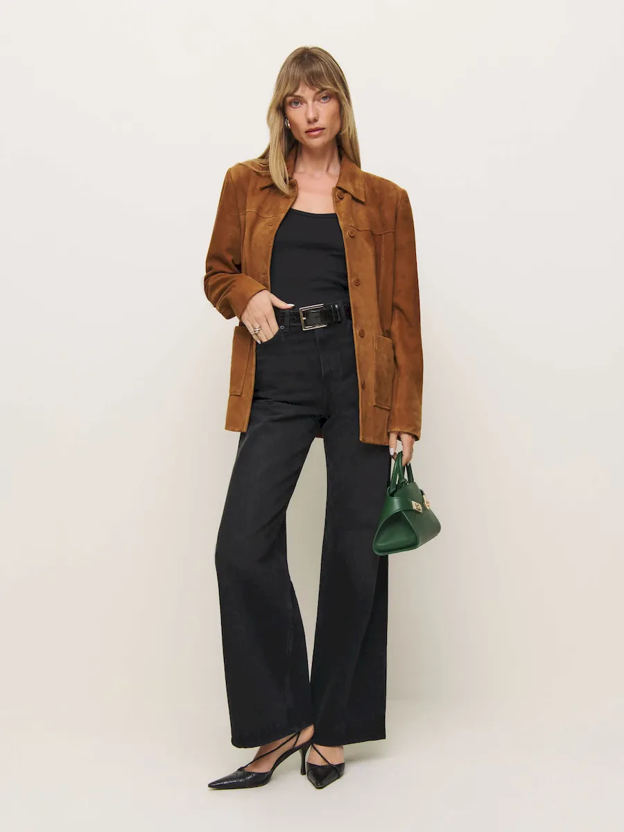 Cary High Rise Slouchy Wide Leg Jeans - Image 2