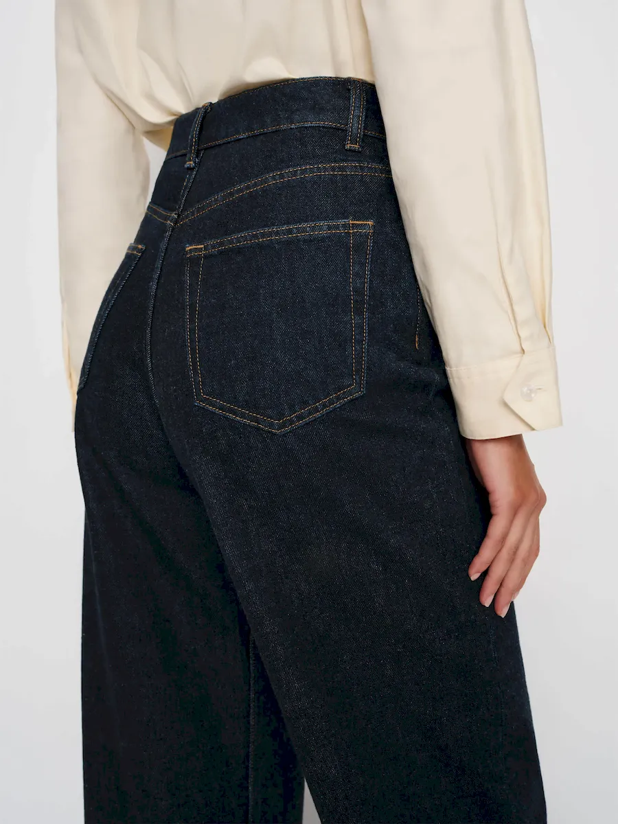 Cary High Rise Slouchy Wide Leg Jeans - Image 3
