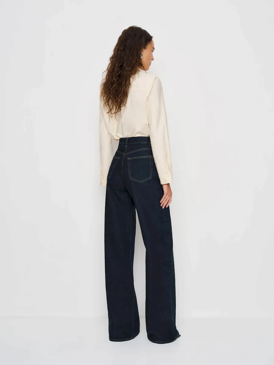 Cary High Rise Slouchy Wide Leg Jeans - Image 5
