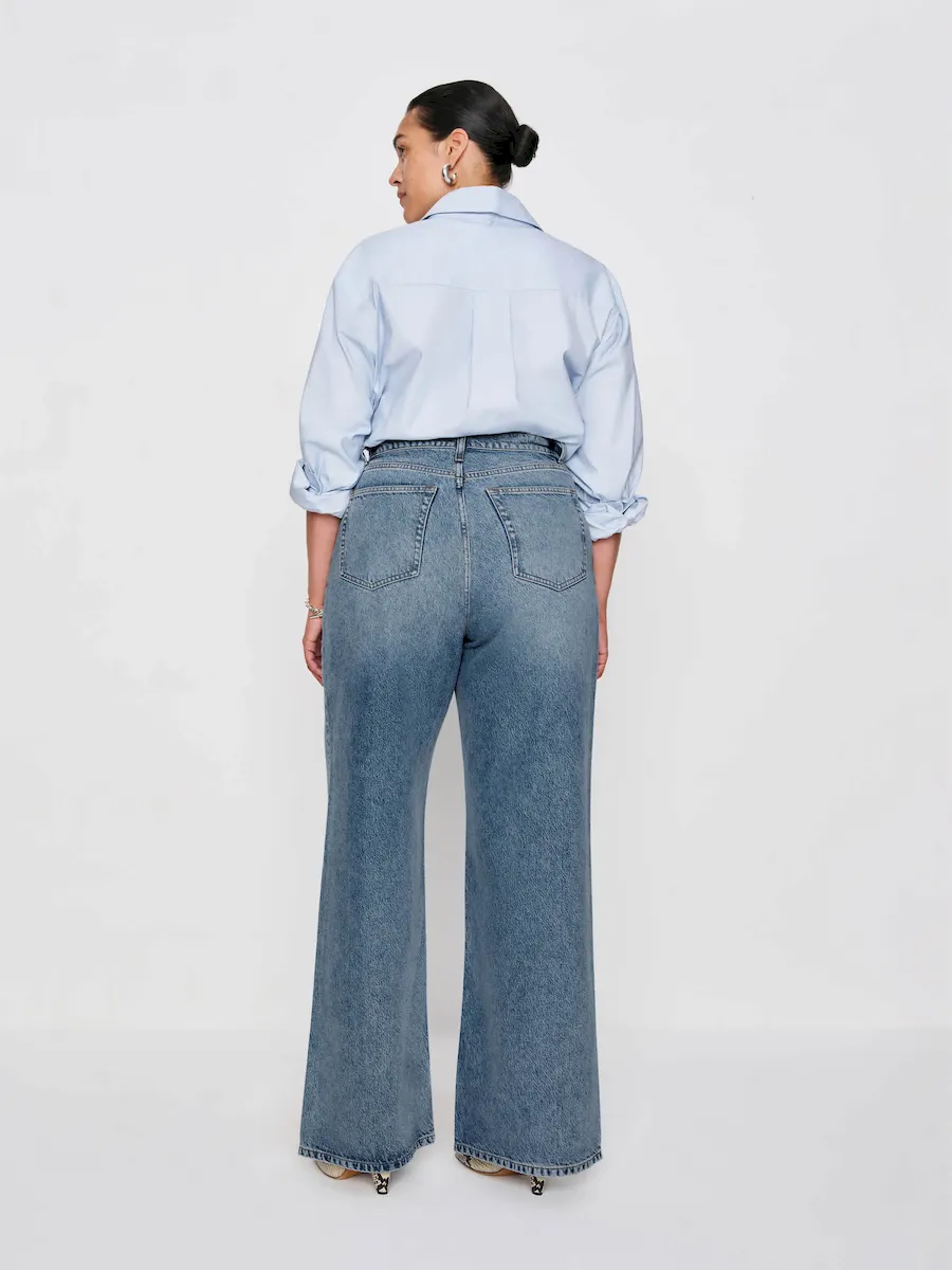 Cary High Rise Slouchy Wide Leg Jeans - Image 7