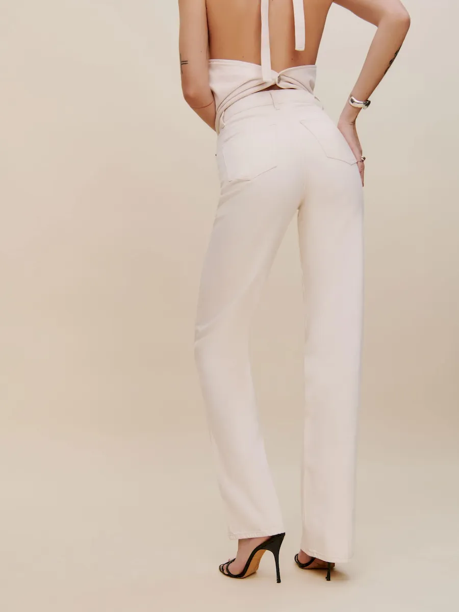 Wilder High Rise Wide Leg Cropped Jeans - Image 3