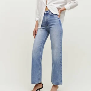 Wilder High Rise Wide Leg Cropped Jeans