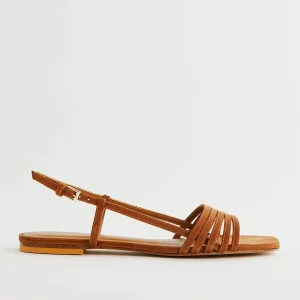Millie Lattice Flat Sandal