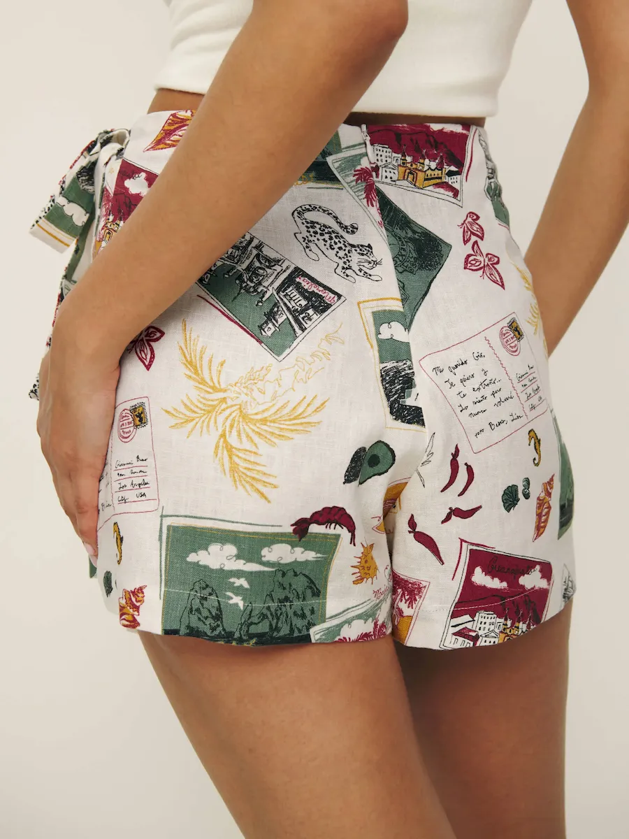 Eva Linen Skort - Image 3