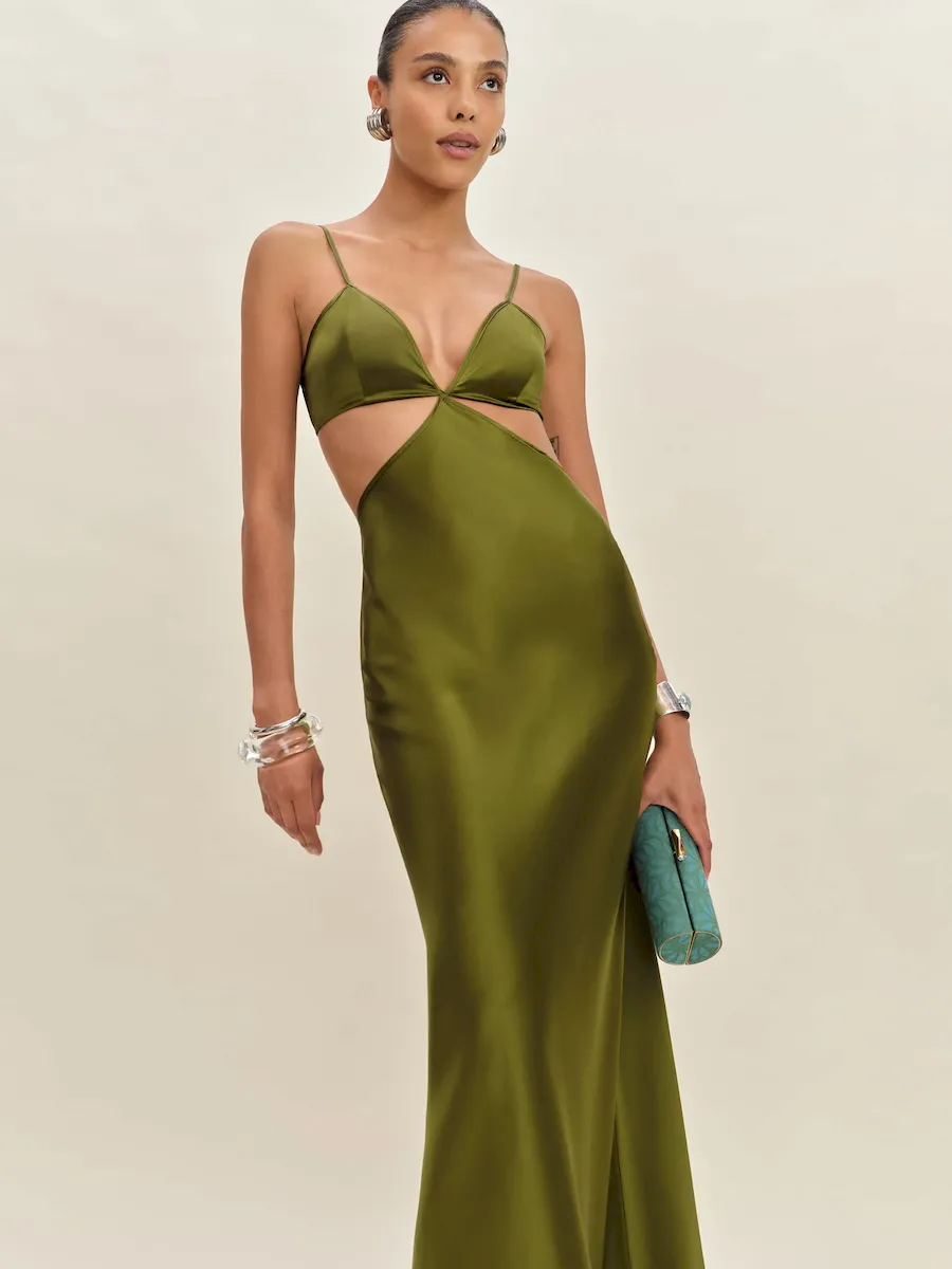 Poppies Silk Dress - Image 5