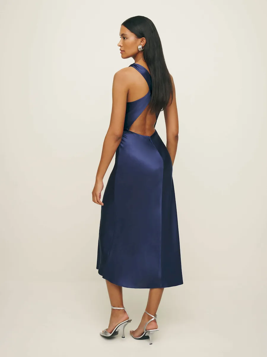 Casette Silk Dress - Image 3