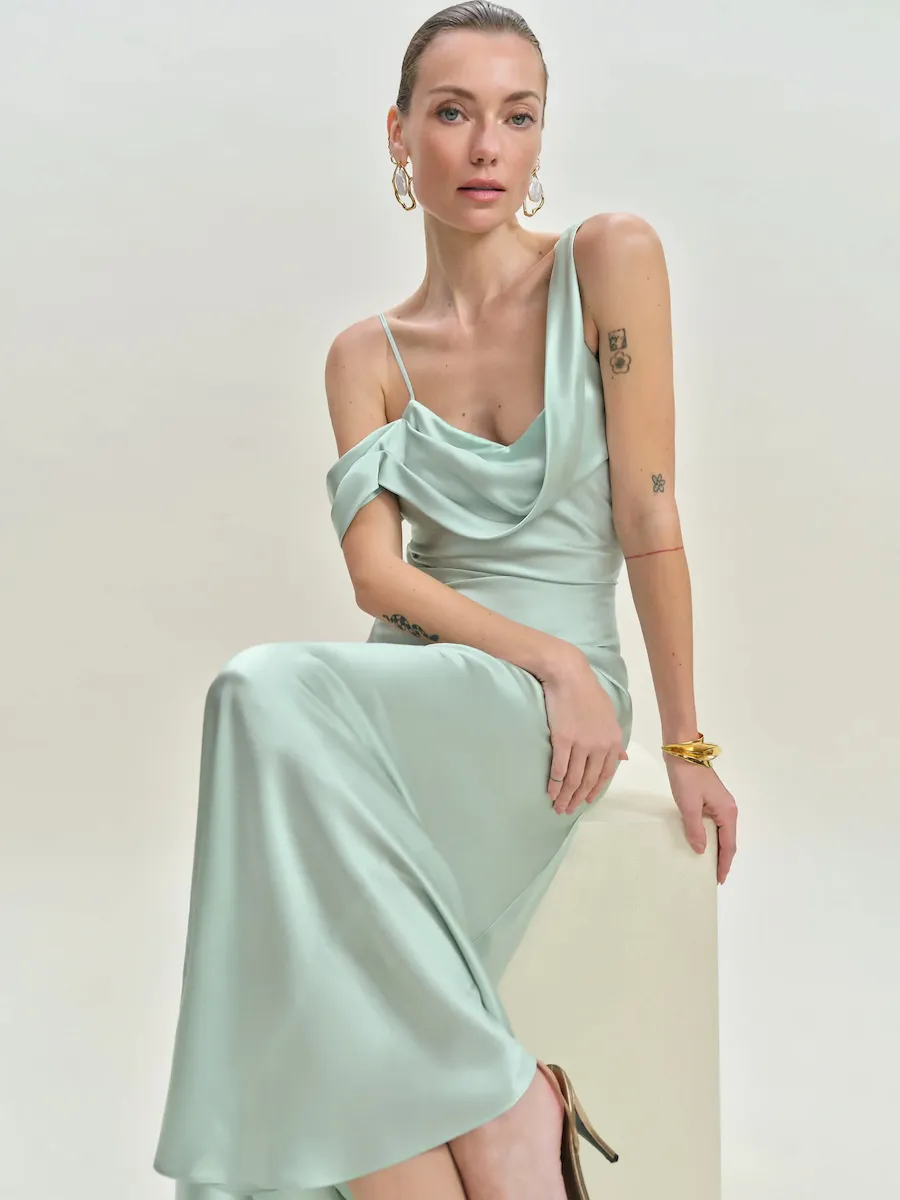 Ronda Silk Dress - Image 2